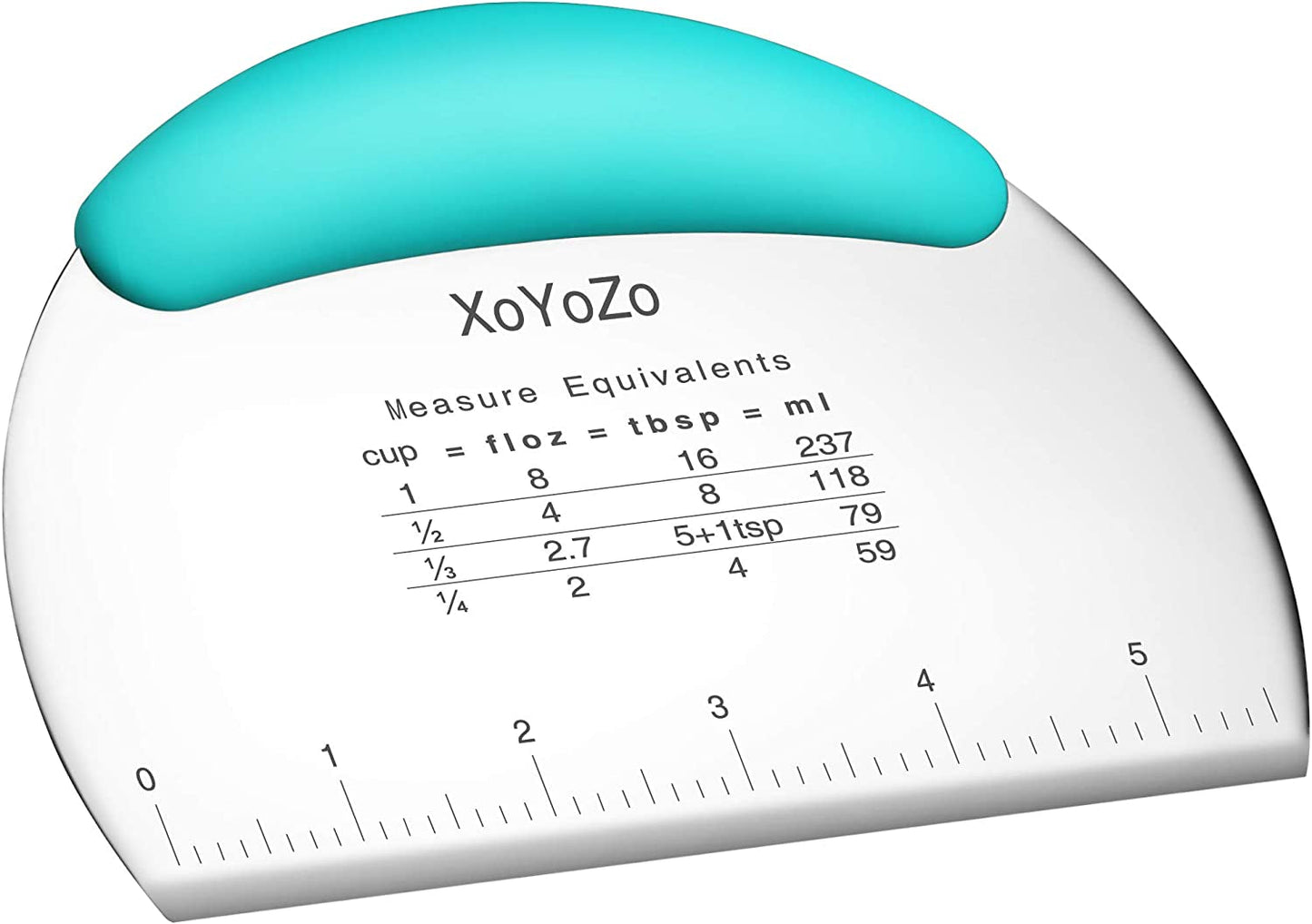 1 Pcs Dough Pastry Scraper (Blue)